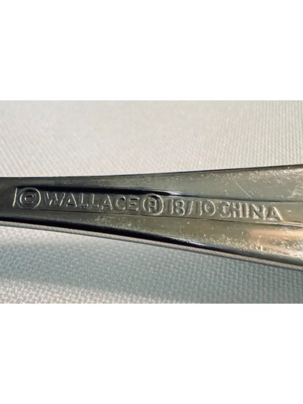 3 Wallace SUMMERSET Serving Pieces Pierced Slotted Spoon Butter Knife